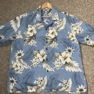 Pacific Legend Men's Hawaiian Aloha Shirt 2XL